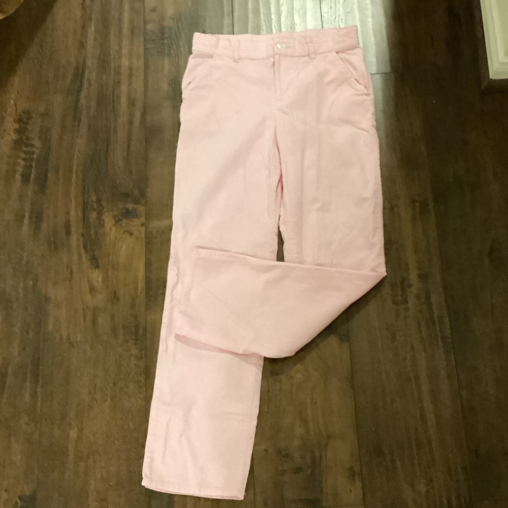 Little English Pink Straight-Leg Pants